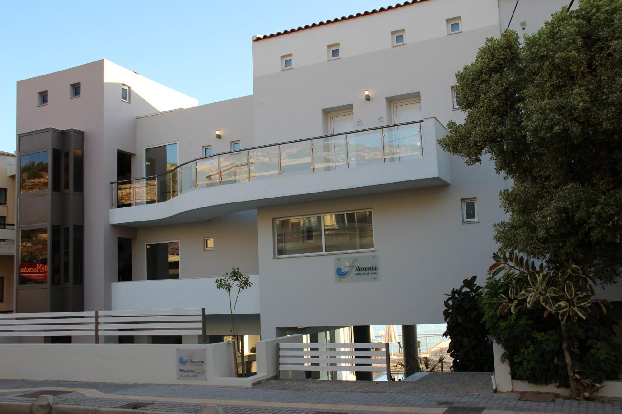 Filoxenia Beach Hotel Rethymno  Exterior photo