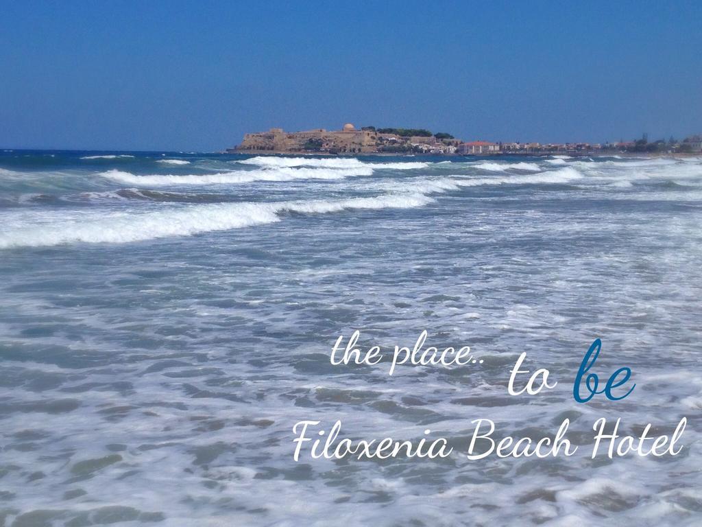 Filoxenia Beach Hotel Rethymno  Exterior photo