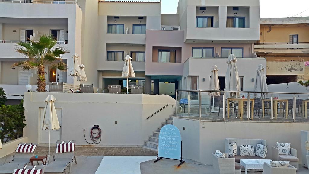 Filoxenia Beach Hotel Rethymno  Exterior photo