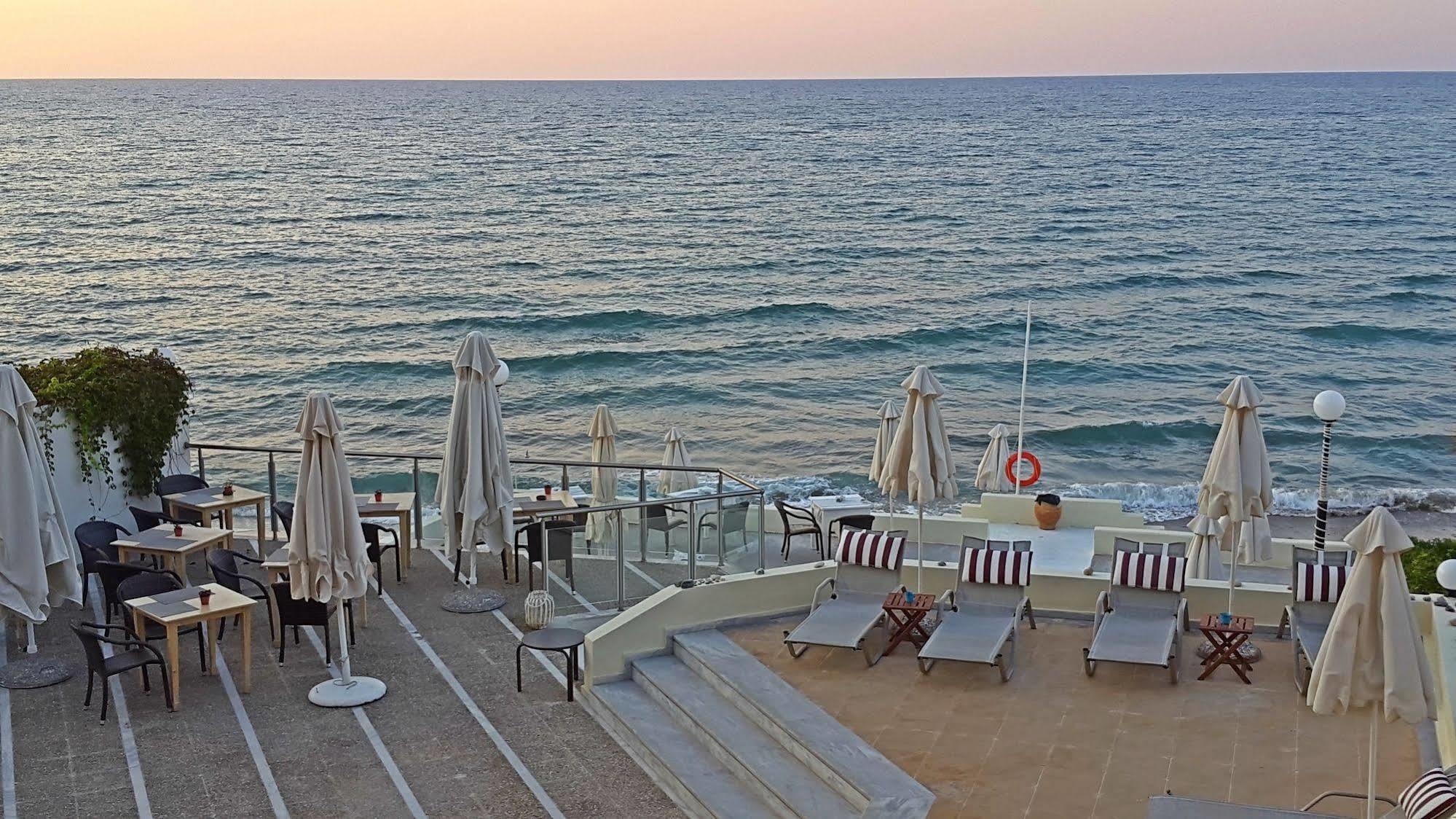 Filoxenia Beach Hotel Rethymno  Exterior photo